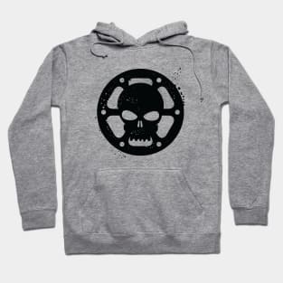 Cinema Film Roll Skull Black Design Hoodie